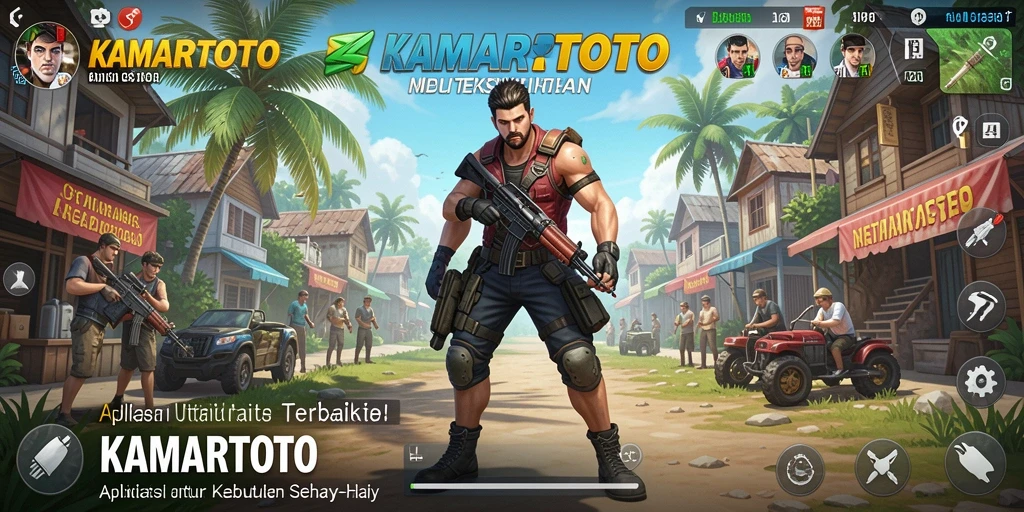 Screenshot KAMARTOTO menampilkan antarmuka aplikasi yang intuitif.