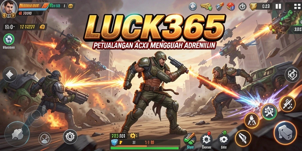 Screenshot gameplay <strong>LUCK365</strong> yang menunjukkan aksi seru dan ketegangan pertarungan.